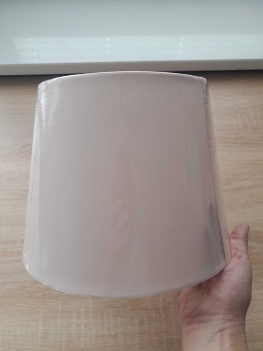 Abażur do lamki pudrowy rozmyty roz
