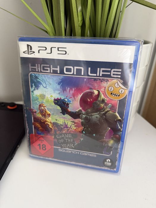 Gra High on life ps5 w protektorze