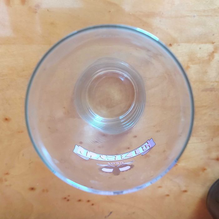Stara szklanka pokal do piwa Tyskie 1629 poj. 0,5l