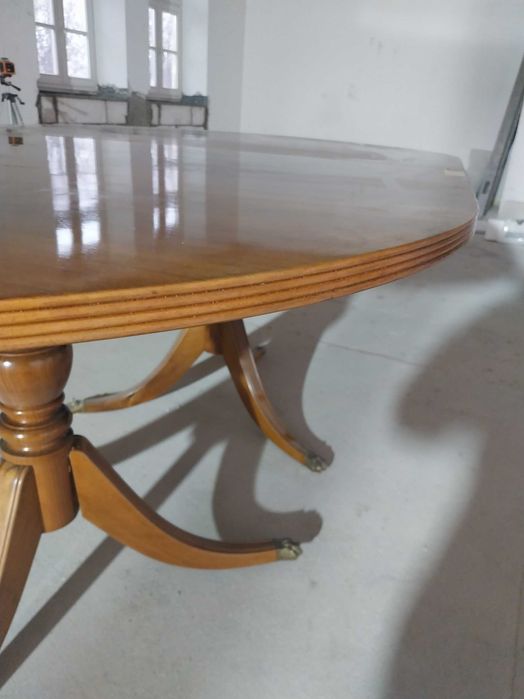 Stół do jadalni, Hans. J. Wegner dla Johannes Hansen, Dania, lata 70.