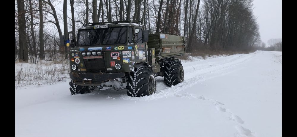 Газ 66 повнопривідний самоскид