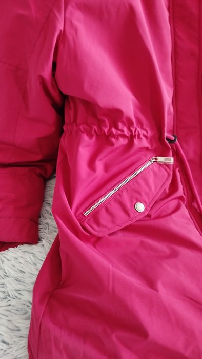 Ciepła kurtka parka płaszczyk duża