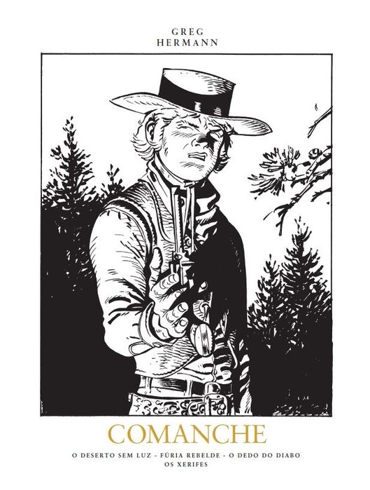 Comanche integral em 3 livros