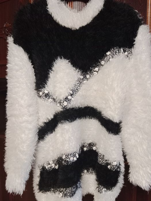 Sweter damski włochacz roz 48 50