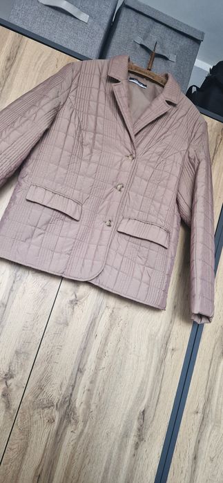 Kurtka lekka pikowana damska beż