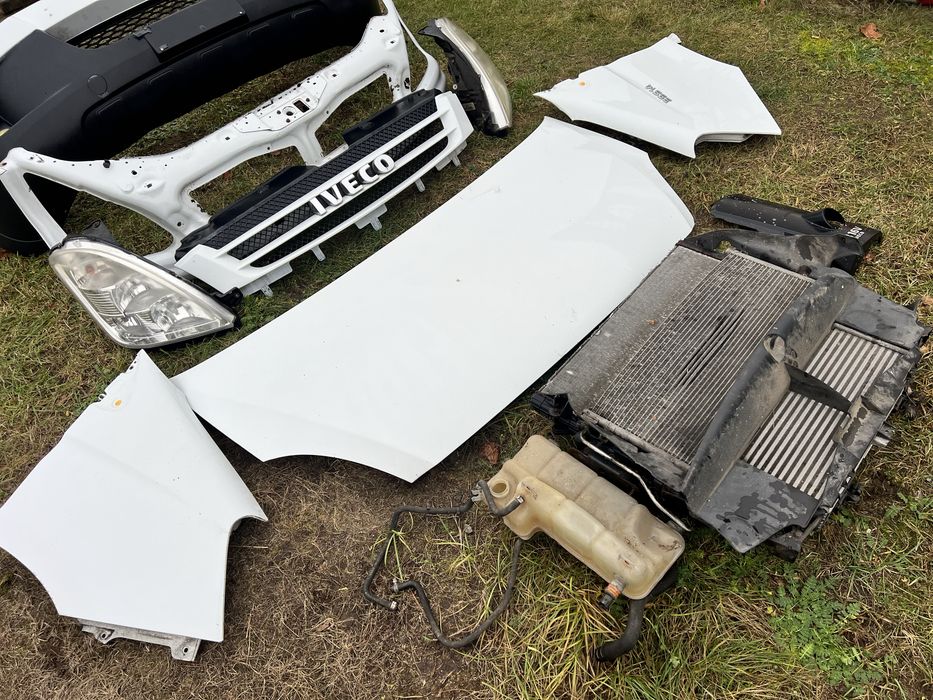 Iveco kompletny przód z chłodnicami