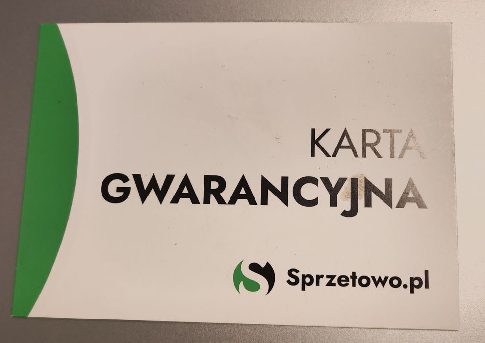 Minikomputer HP 705 G4, gwarancja.