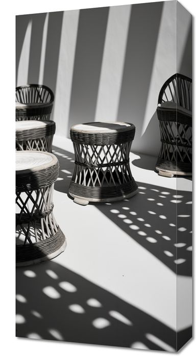 Obraz 30x60cm Gra Świateł