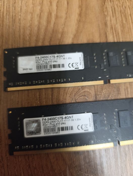 DDR 4 пам'ять оперативна 2 шт