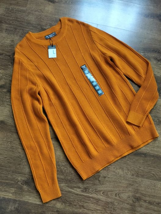 Pomarańczowy sweter Primark r. L