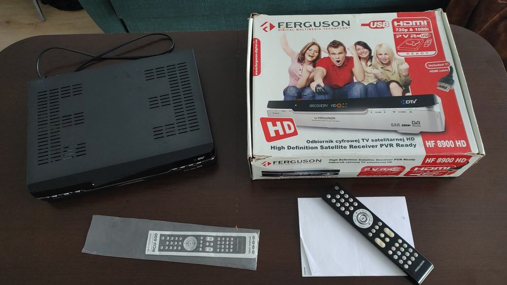 Ferguson HF-8900 Legendarny Tuner Cyfrowy z 2008 roku.