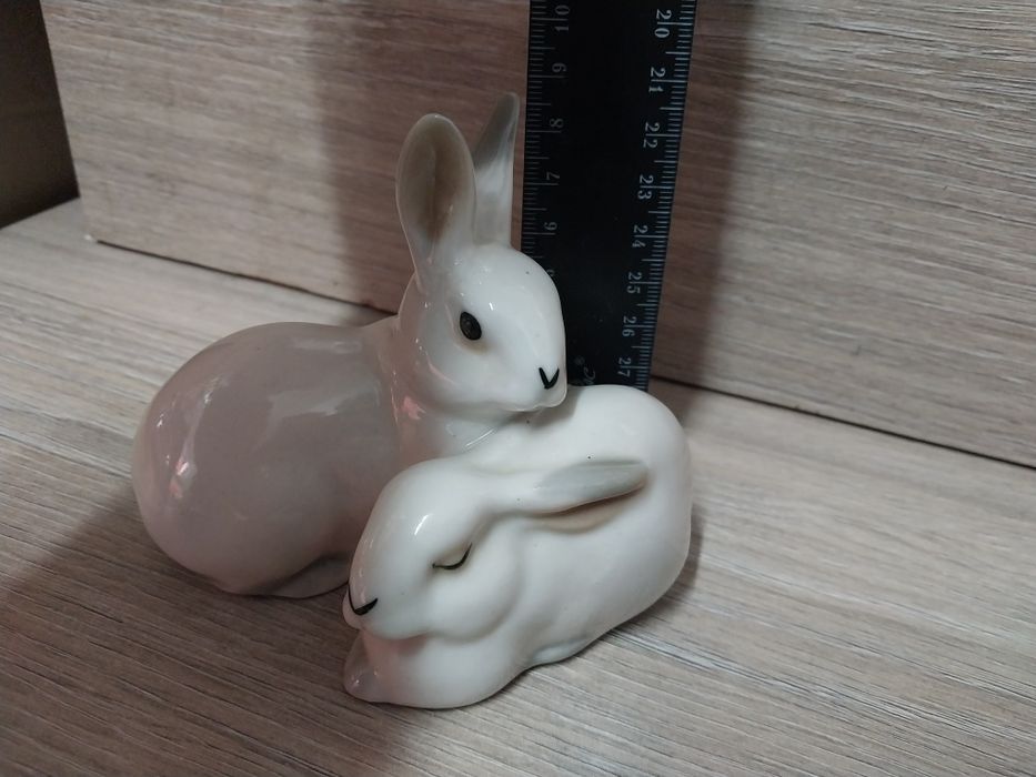 Статуэтка Зайцы Артель "Прогресс"