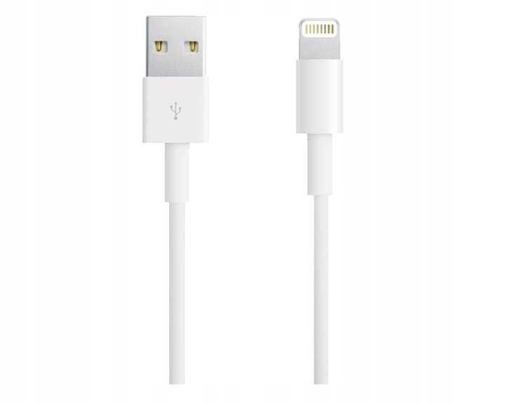 Kabel do Ładowania IPhona 1m 5,6,7,8,X,11,12 Mini PRO USB-A Ładowarka