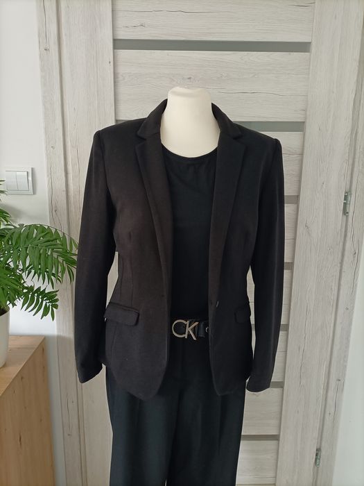 Czarna klasyczna marynarka żakiet M/L elegancka na codzień H&M casual