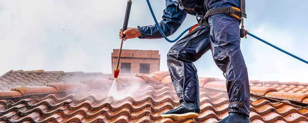 Limpeza de caleira-Limpeza de telhado-Desentupimento