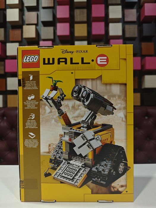 Конструктор LEGO IDEAS 21303 Робот WALL-E (677 Деталей)