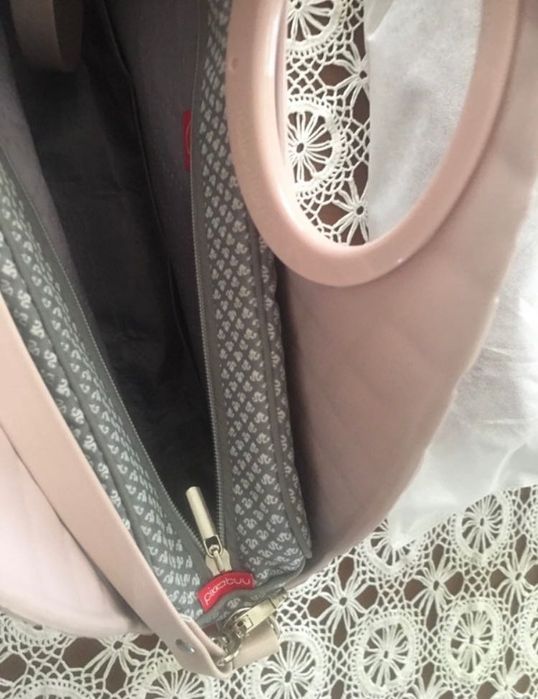 Obag moon rosa smoke pikowany