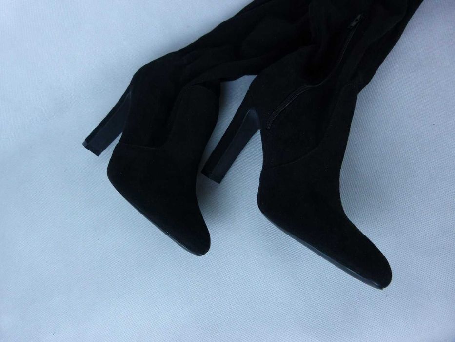 Justfab zamszowe kozaki za kolana UK 6 / EU 38,5