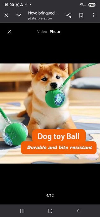 .Mantenha o seu cão ativo e feliz com este brinquedo interativo.