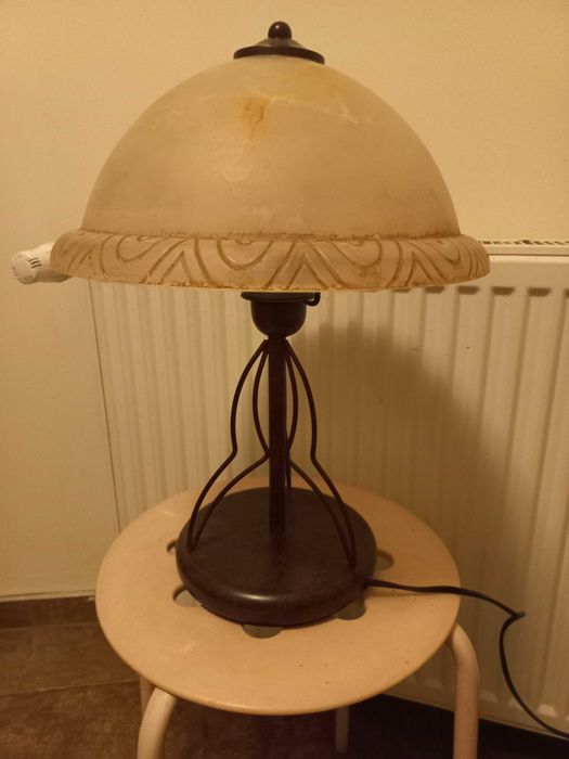 piękna stylowa  lampa stołowa Honsel leuchten