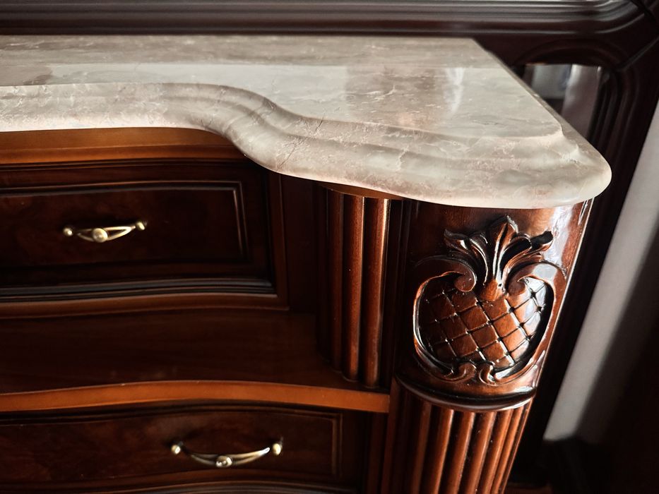 Quarto de madeira MOGNO maciço