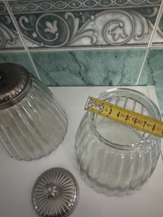 2 sloiki dekoracyjne sloik szkatułka Glamour Home&you