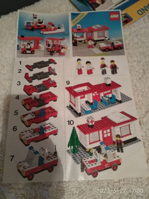 Legoland наборы 1980-1983 года раритет