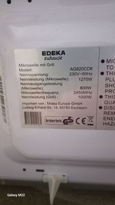 Mikrofalówka EDEKA