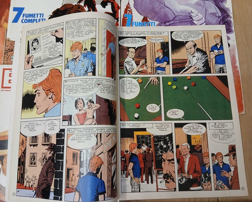14 revistas Boy Fumetti banda desenhada