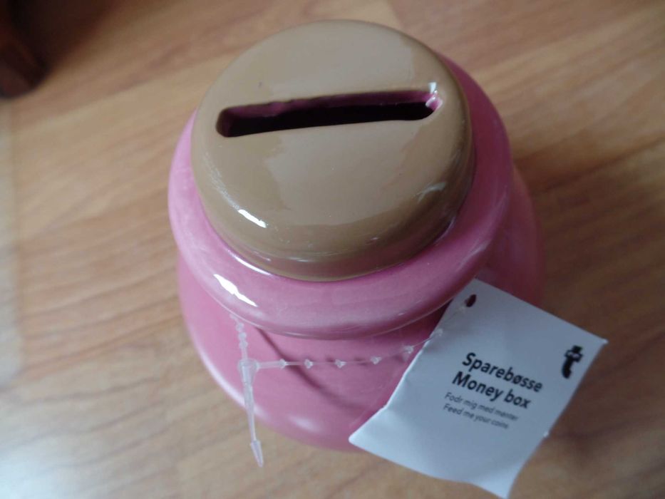 Mealheiro cor de rosa