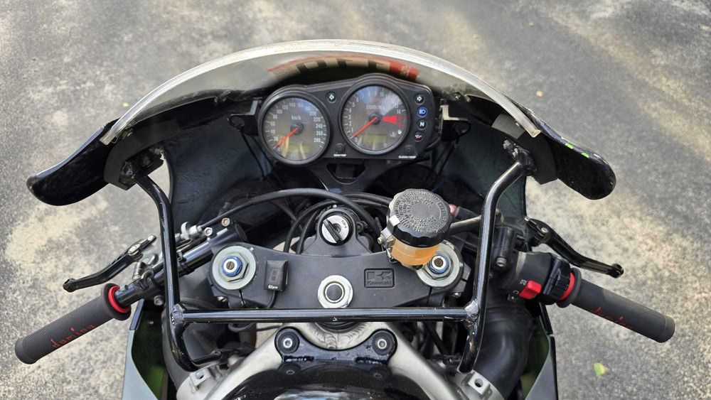 Kawasaki zx6r NINJA 600 Tor Torówka Stalowy Oplot