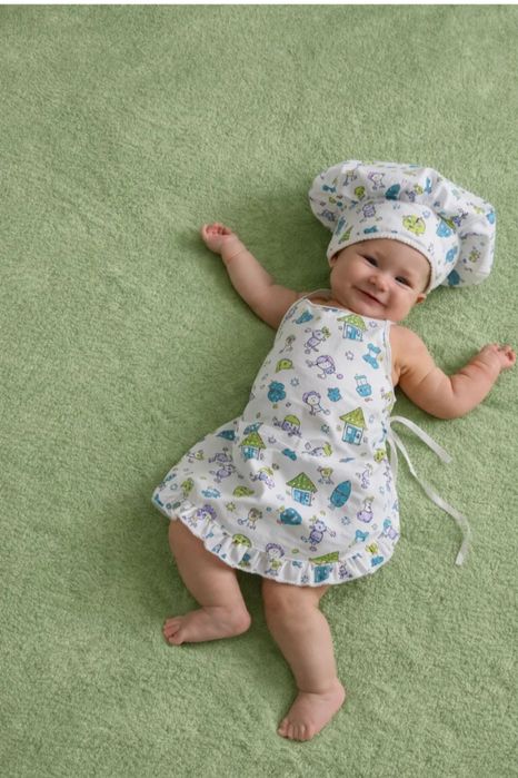 Комплект поваренка ( с принтом)