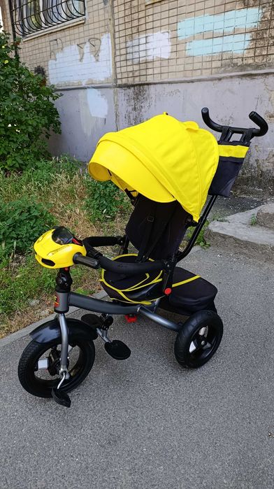 Детский велосипед с родительской ручкой Best trike