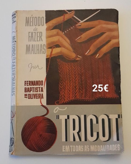 Método de fazer malhas tricot
