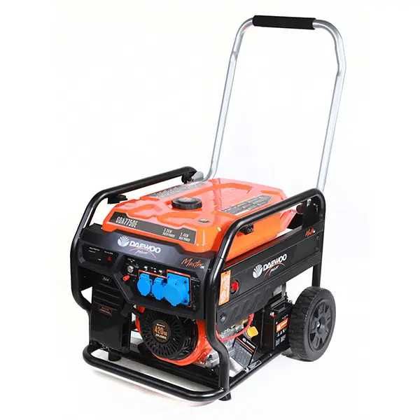 Генератор бензиновий Daewoo GDA 7750E 5,4 кВт