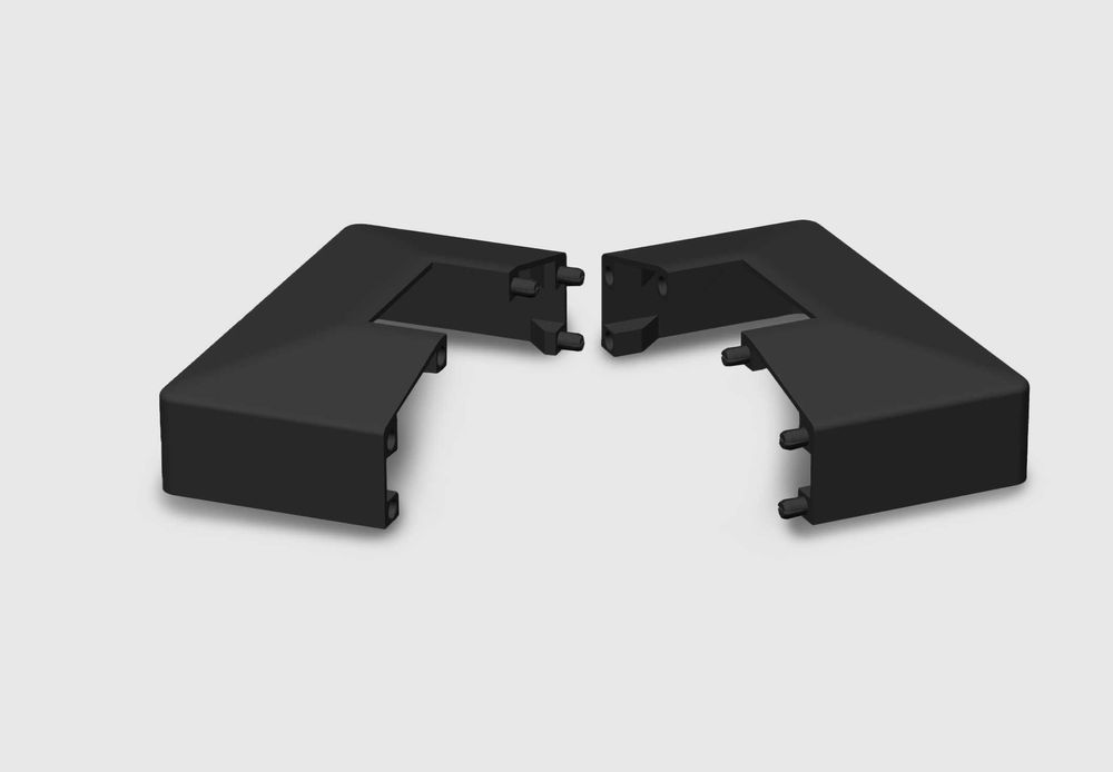 Maskownica do profili – druk 3D, UV odporna, każdy wymiar