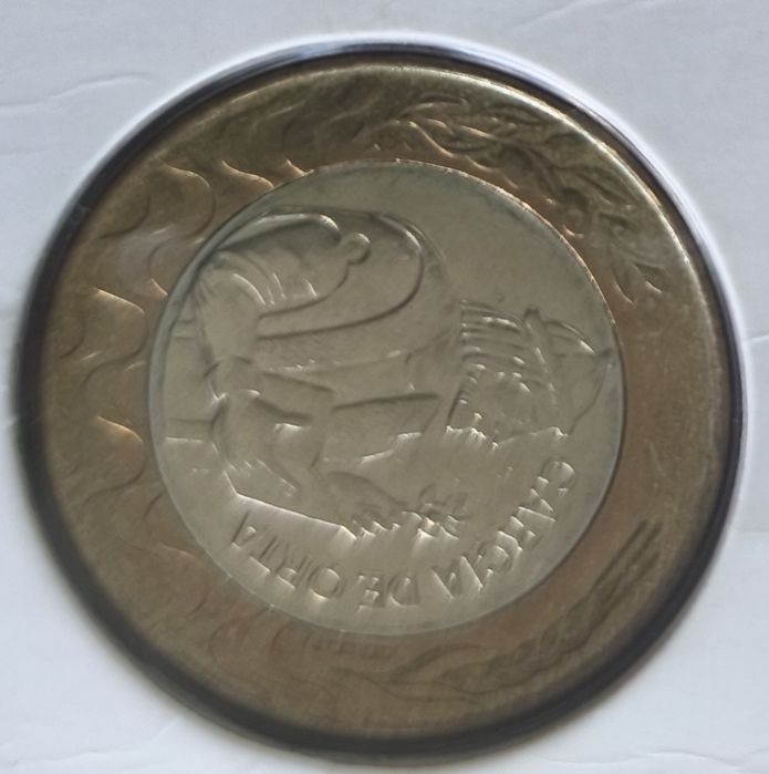Moeda 200 escudos e 1 escudo unc
