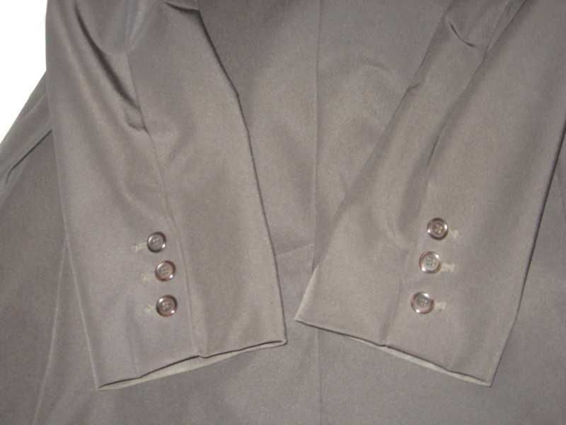 Marynarka damska Madeleine grafitowa grafit szara kieszenie 44 XL XXL