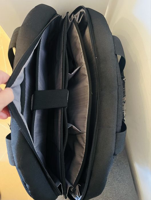 Mala para portátil Samsonite até 15” – funcional e espaçosa