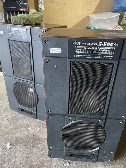 акустичну систему Radiotehnika S-50B.