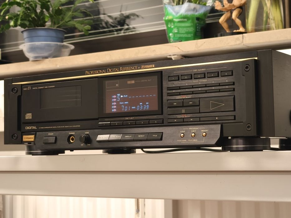 Hi-End CD програвач Fisher DAC-Z1 ! Вага 9,5 кг ! ЦАП 2 х PCM58 ! Ідеальний стан !