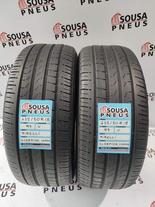 150 Euros 2 pneus 235-50R18 97v Pirelli - Oferta dos Portes