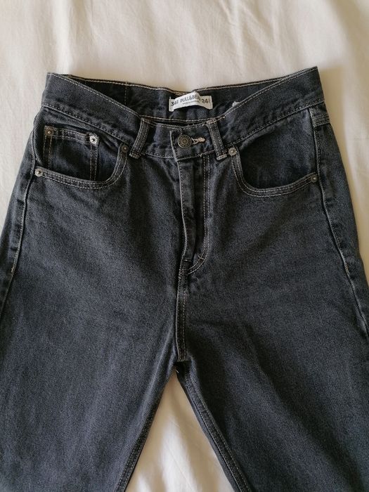 Calças mom jeans pull&bear