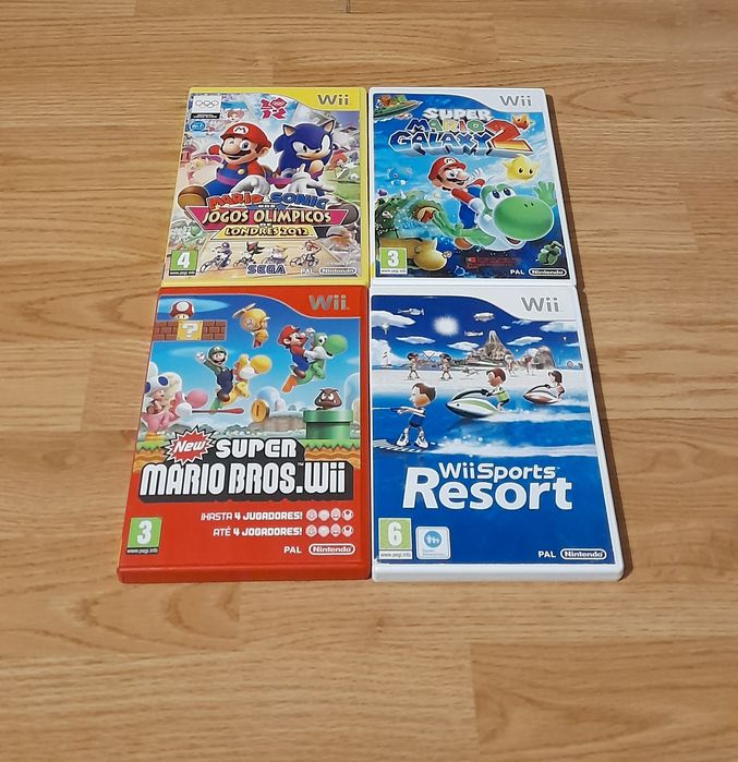 Nintendo Wii/Wii U Games (Original, Complete, Portuguese Version)64751815924739123