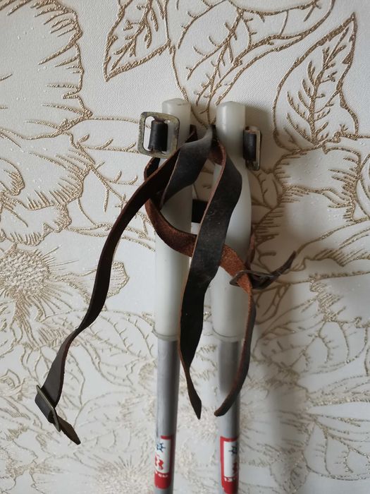 Продам лыжные ботинки и лыжные палки.