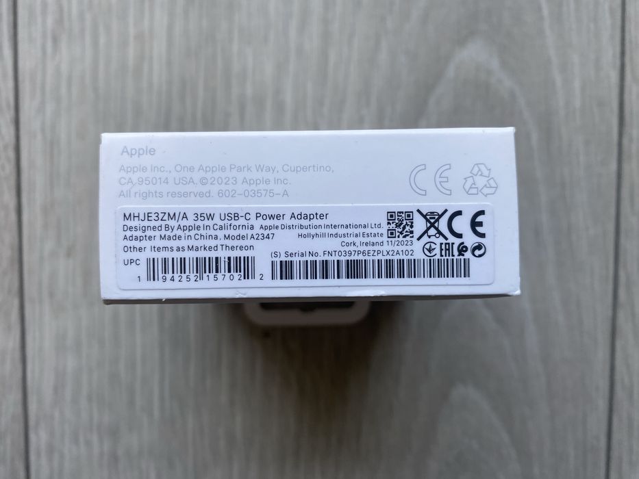 Nowa Oryginalna Ładowarka do iPhone apple 35w