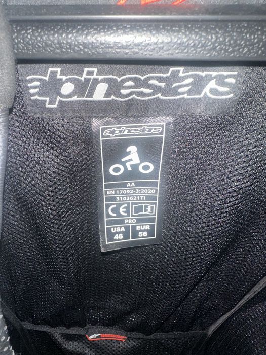 Casaco moto alpinestar