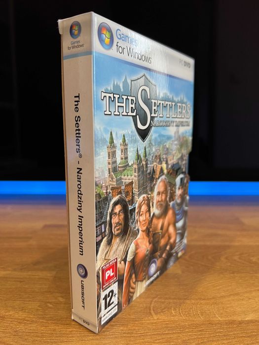 The Settlers Narodziny Imperium (PC PL 2007) BOX premierowe wydanie