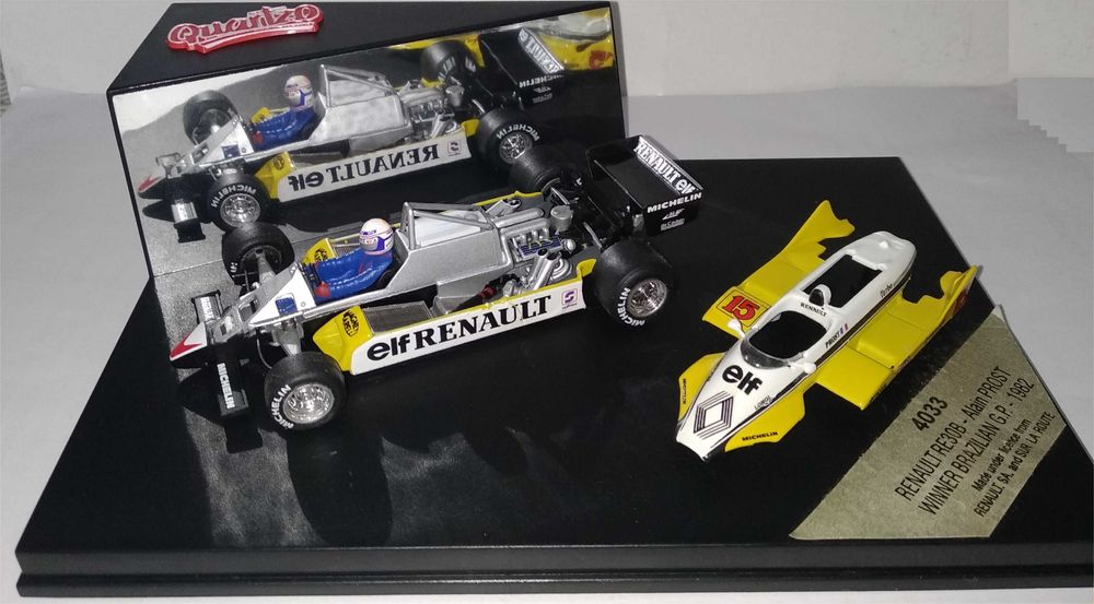 Quartzo - Renault RE30B - Vencedor GP do Brasil 1982 - Alain Prost
