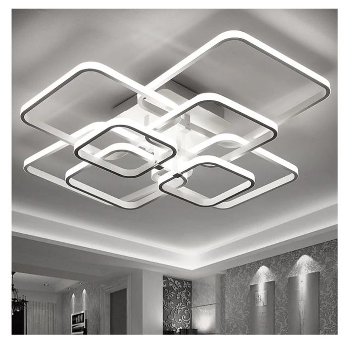 Livingandhome 8 lamp Współczesna, energooszczędna